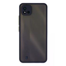 Newface Realme C11 2021 Montreal Silikon Kapak - Lacivert Kılıf