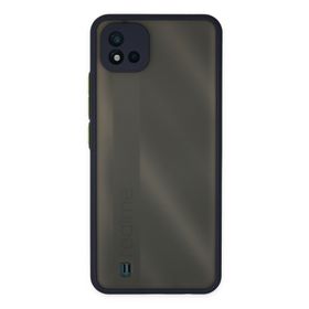 Newface Realme C11 2021 Montreal Silikon Kapak - Lacivert Kılıf