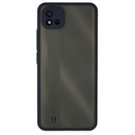 Newface Realme C11 2021 Montreal Silikon Kapak - Lacivert Kılıf