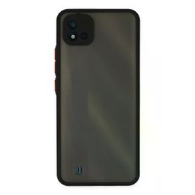 Newface Realme C11 2021 Montreal Silikon Kapak - Siyah Kılıf