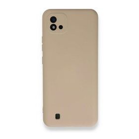 Newface Realme C11 2021 Nano İçi Kadife Silikon Pudra Cep Telefonu Kılıfı