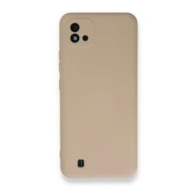 Newface Realme C11 2021 Nano İçi Kadife Silikon Pudra Cep Telefonu Kılıfı