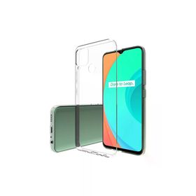 Newface Realme C15 Lüx Şeffaf Silikon Cep Telefonu Kılıfı