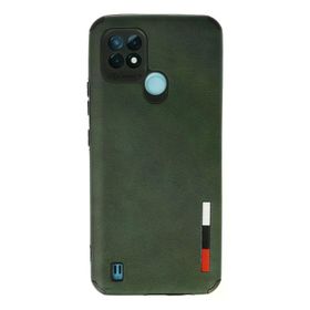 Newface Realme C21 Loop Deri Silikon - Yeşil Kılıf