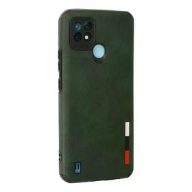 Newface Realme C21 Loop Deri Silikon - Yeşil Kılıf