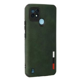 Newface Realme C21 Loop Deri Silikon - Yeşil Kılıf