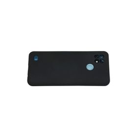 Newface Realme C21 Nano İçi Kadife Silikon Lacivert Cep Telefonu Kılıfı