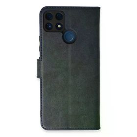Newface Realme C25 Trend S Plus Kapaklı Lacivert Cep Telefonu Kılıfı