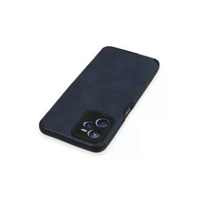 Newface Realme C35 Loop Deri Silikon - Lacivert Kılıf