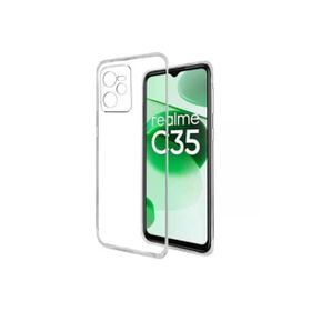Newface Realme C35 Lüx Şeffaf Silikon Kılıf