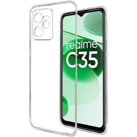 Newface Realme C35 Lüx Şeffaf Silikon Kılıf