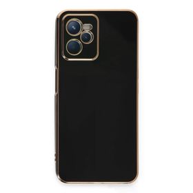 Newface Realme C35 Volet Silikon - Siyah Kılıf