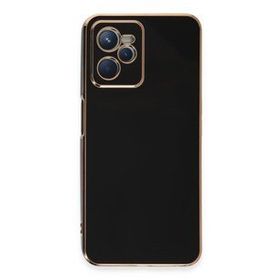Newface Realme C35 Volet Silikon - Siyah Kılıf