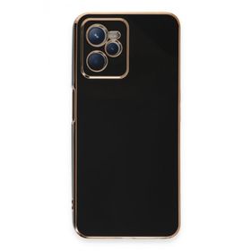 Newface Realme C35 Volet Silikon - Siyah Kılıf