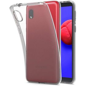 Newface Samsung Galaxy A01 Core Lüx Şeffaf Silikon Kılıf