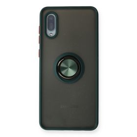 Newface Samsung Galaxy A02 Montreal Silikon Kapak - Yeşil Kılıf