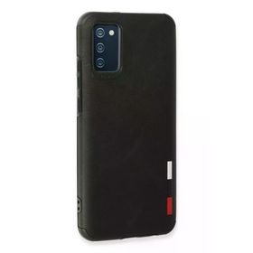 Newface Samsung Galaxy A02S Loop Deri Silikon - Siyah Kılıf