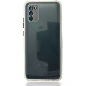 Newface Samsung Galaxy A02S Miami Şeffaf Silikon - Şeffaf Kılıf
