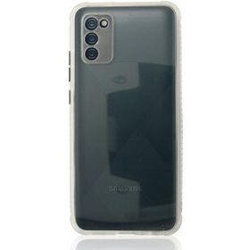 Newface Samsung Galaxy A02S Miami Şeffaf Silikon - Şeffaf Kılıf