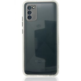 Newface Samsung Galaxy A02S Miami Şeffaf Silikon - Şeffaf Kılıf