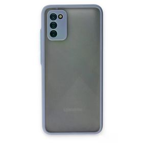 Newface Samsung Galaxy A02S Montreal Silikon Kapak - Gri Kılıf