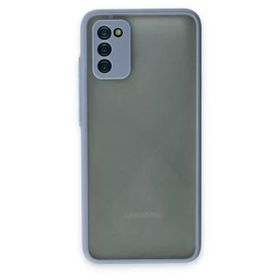 Newface Samsung Galaxy A02S Montreal Silikon Kapak - Gri Kılıf