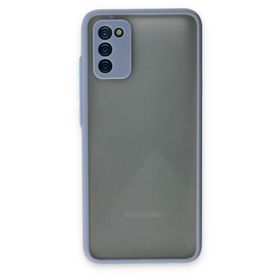 Newface Samsung Galaxy A02S Montreal Silikon Kapak - Gri Kılıf