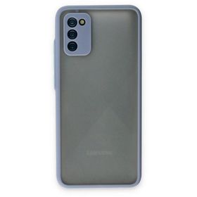 Newface Samsung Galaxy A02S Montreal Silikon Kapak - Gri Kılıf