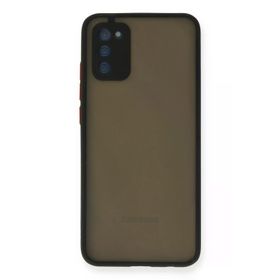 Newface Samsung Galaxy A02s Montreal Silikon Kapak Siyah Cep Telefonu Kılıfı