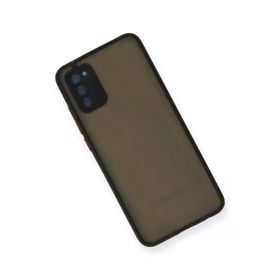 Newface Samsung Galaxy A02s Montreal Silikon Kapak Siyah Cep Telefonu Kılıfı