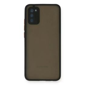 Newface Samsung Galaxy A02s Montreal Silikon Kapak Siyah Cep Telefonu Kılıfı