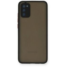 Newface Samsung Galaxy A02s Montreal Silikon Kapak Siyah Cep Telefonu Kılıfı