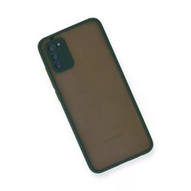 Newface Samsung Galaxy A02S Montreal Silikon Kapak Yeşil Cep Telefonu Kılıfı