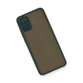 Newface Samsung Galaxy A02S Montreal Silikon Kapak Yeşil Cep Telefonu Kılıfı