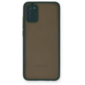 Newface Samsung Galaxy A02S Montreal Silikon Kapak Yeşil Cep Telefonu Kılıfı
