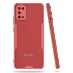 Newface Samsung Galaxy A02S Platin Silikon - Pembe Kılıf