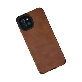 Newface Samsung Galaxy A03 Loop Deri Silikon - Kahverengi Kılıf