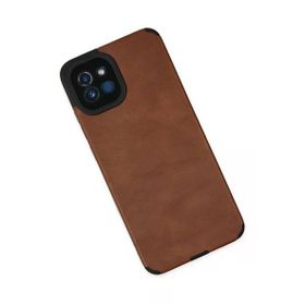 Newface Samsung Galaxy A03 Loop Deri Silikon - Kahverengi Kılıf