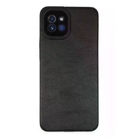 Newface Samsung Galaxy A03 Loop Deri Silikon - Siyah Kılıf