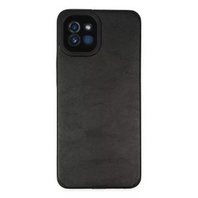 Newface Samsung Galaxy A03 Loop Deri Silikon - Siyah Kılıf