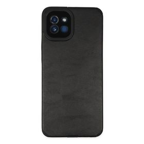 Newface Samsung Galaxy A03 Loop Deri Silikon - Siyah Kılıf