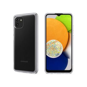 Newface Samsung Galaxy A03 Lüx Şeffaf Silikon Kılıf