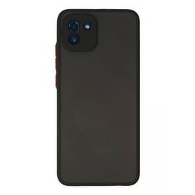 Newface Samsung Galaxy A03 Montreal Silikon Kapak - Siyah Kılıf