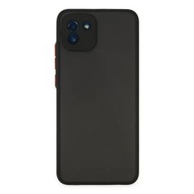 Newface Samsung Galaxy A03 Montreal Silikon Kapak - Siyah Kılıf