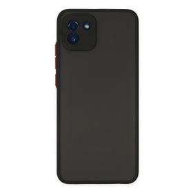 Newface Samsung Galaxy A03 Montreal Silikon Kapak - Siyah Kılıf