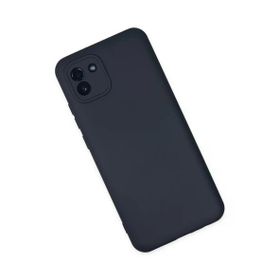 Newface Samsung Galaxy A03 Nano İçi Kadife Silikon - Lacivert Kılıf