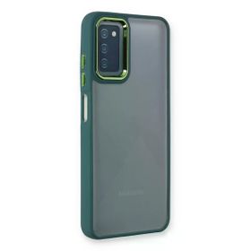 Newface Samsung Galaxy A03S Dora Kapak - Haki Yeşil Kılıf
