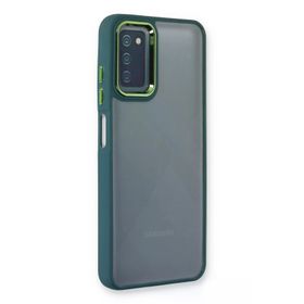 Newface Samsung Galaxy A03S Dora Kapak - Haki Yeşil Kılıf