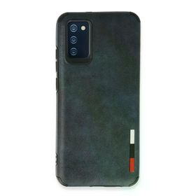 Newface Samsung Galaxy A03S Loop Deri Silikon Lacivert Cep Telefonu Kılıfı
