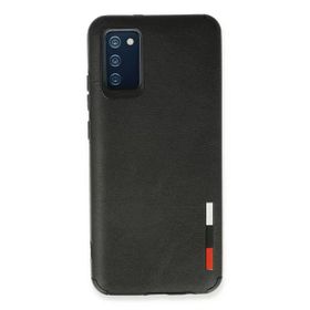 Newface Samsung Galaxy A03S Loop Deri Silikon - Siyah Kılıf